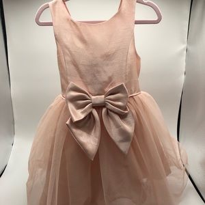 Zunie Toddler girl Peach Tulle dress